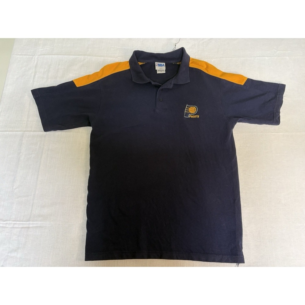 Indiana Pacers Team Logo Polo T-Shirt - NBA Mens Size M